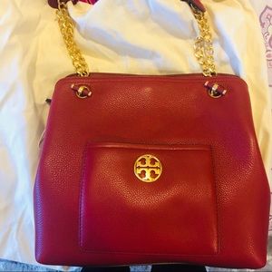 Tory Burch Chelsea Leather Tote ❤️👜